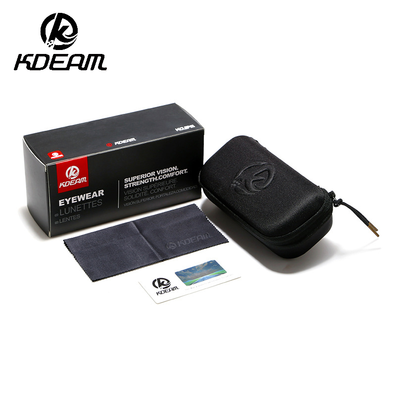 Travel Accessories High End - Оригинальные очки KDEAM, яркая фотография, жесткая