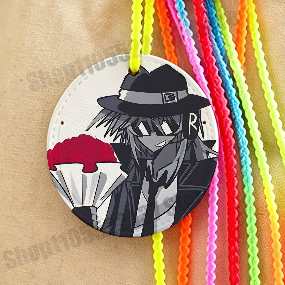 Luggage Tag Leather - Кожаная бирка для багажа F-Forsaken C-Chance