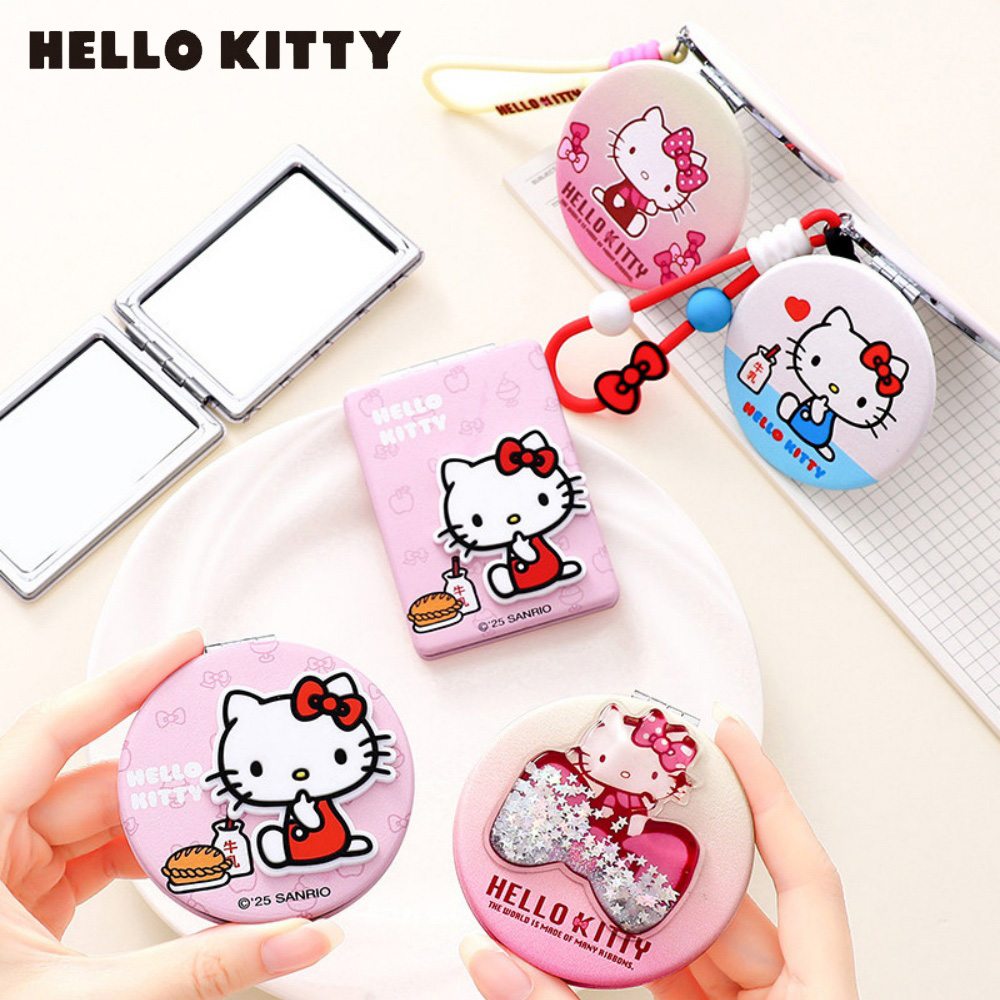 Travel Accessories In Japan - Оригинальное складное зеркало Sanrio Hello Kitty