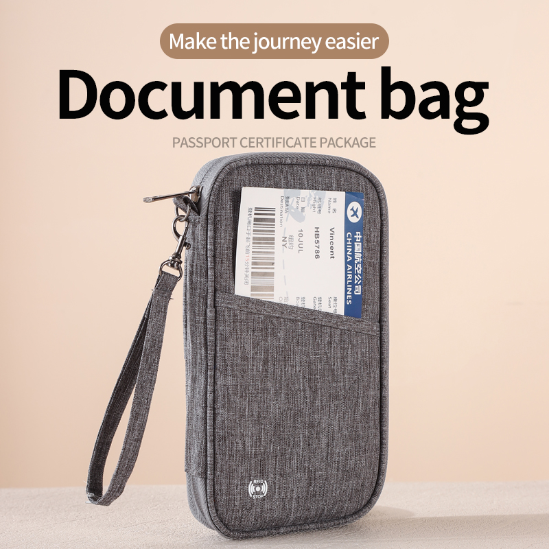 Travel Accessories Wallet - Кошелек для паспорта с блокировкой RFID,