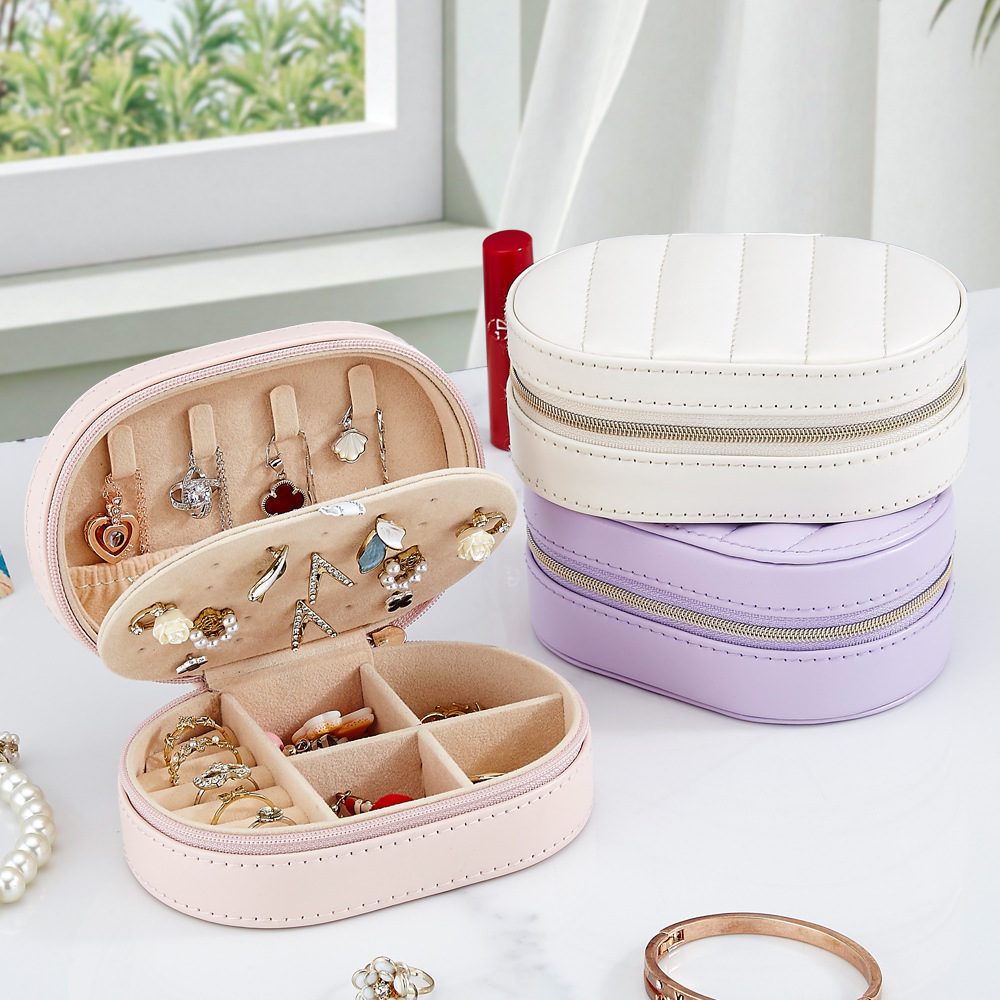 Travel Accessories Bd - Портативный овальный футляр для хранения украшений
