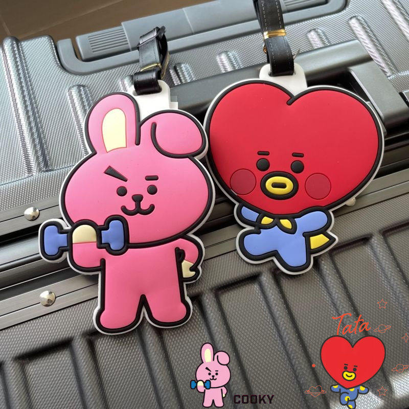 It Travel Accessories - Милый брелок BT21 с персонажами мультфильмов,