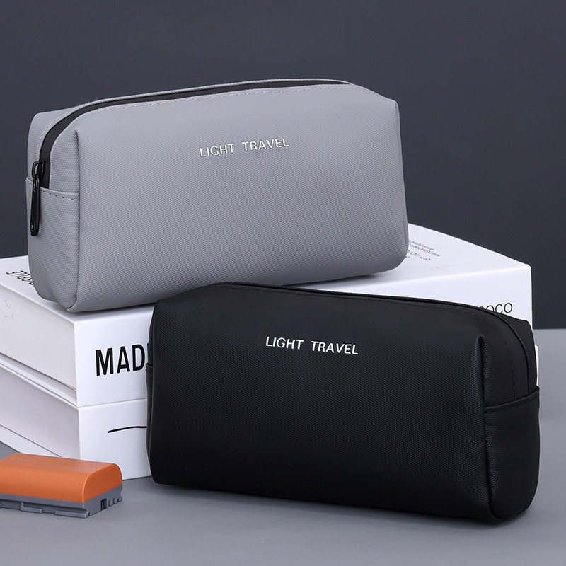 Travel Accessories Leather - Водонепроницаемая портативная дорожная сумка-органайзер для зарядных
