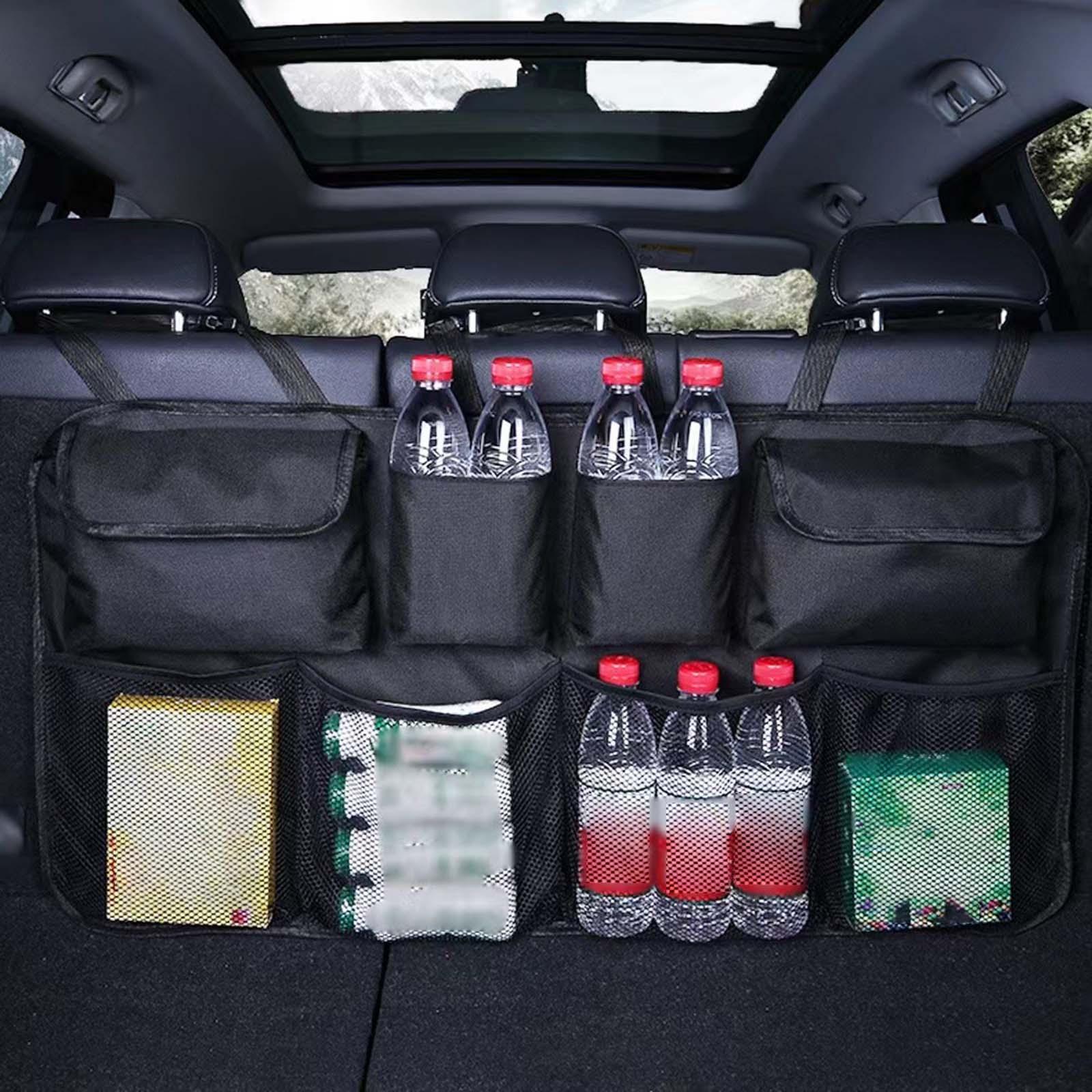 Car Seat Travel Bag - Органайзер для заднего сиденья автомобиля, многофункциональный,