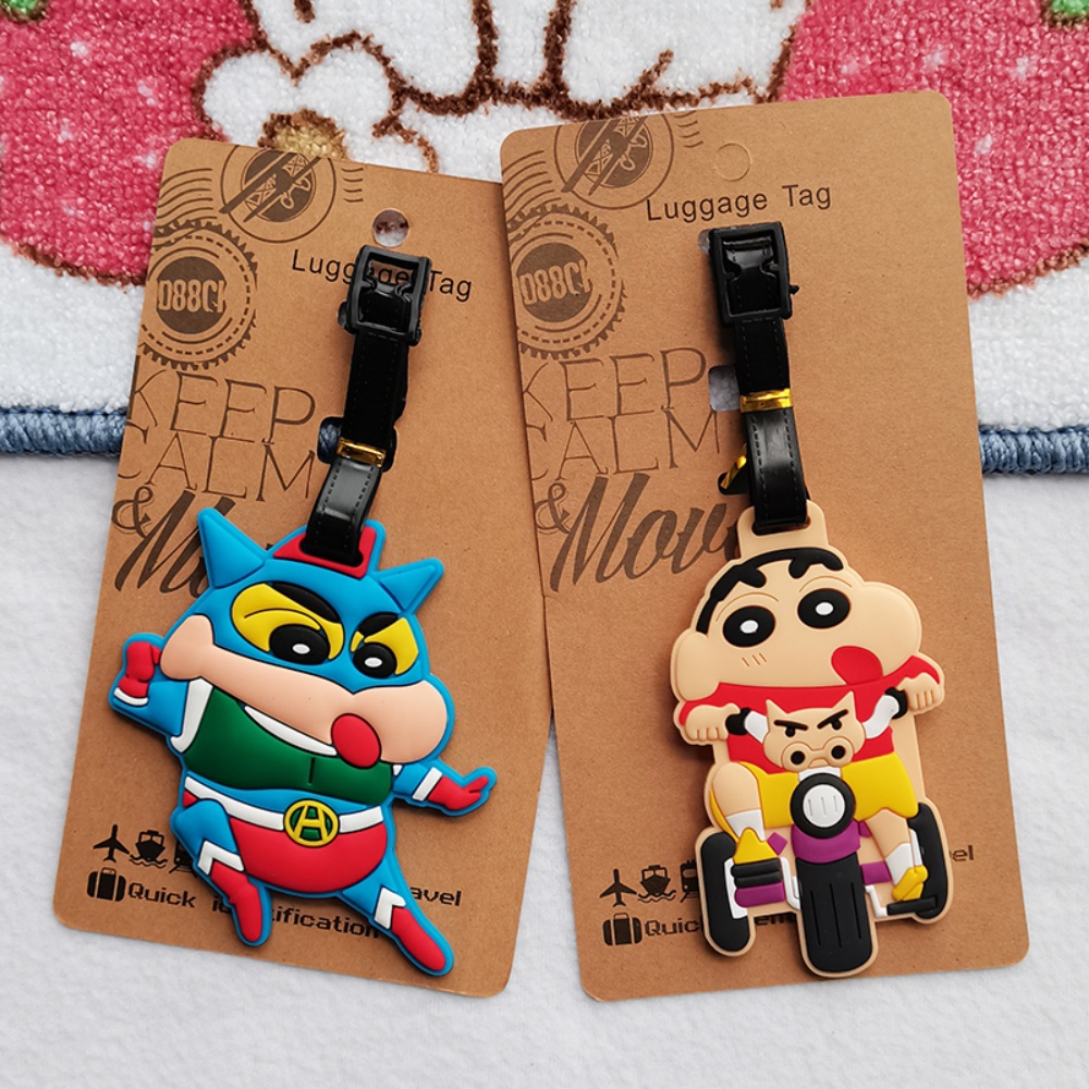 Travel Accessories In Japan - Бирка для багажа с изображением Шин-чана,