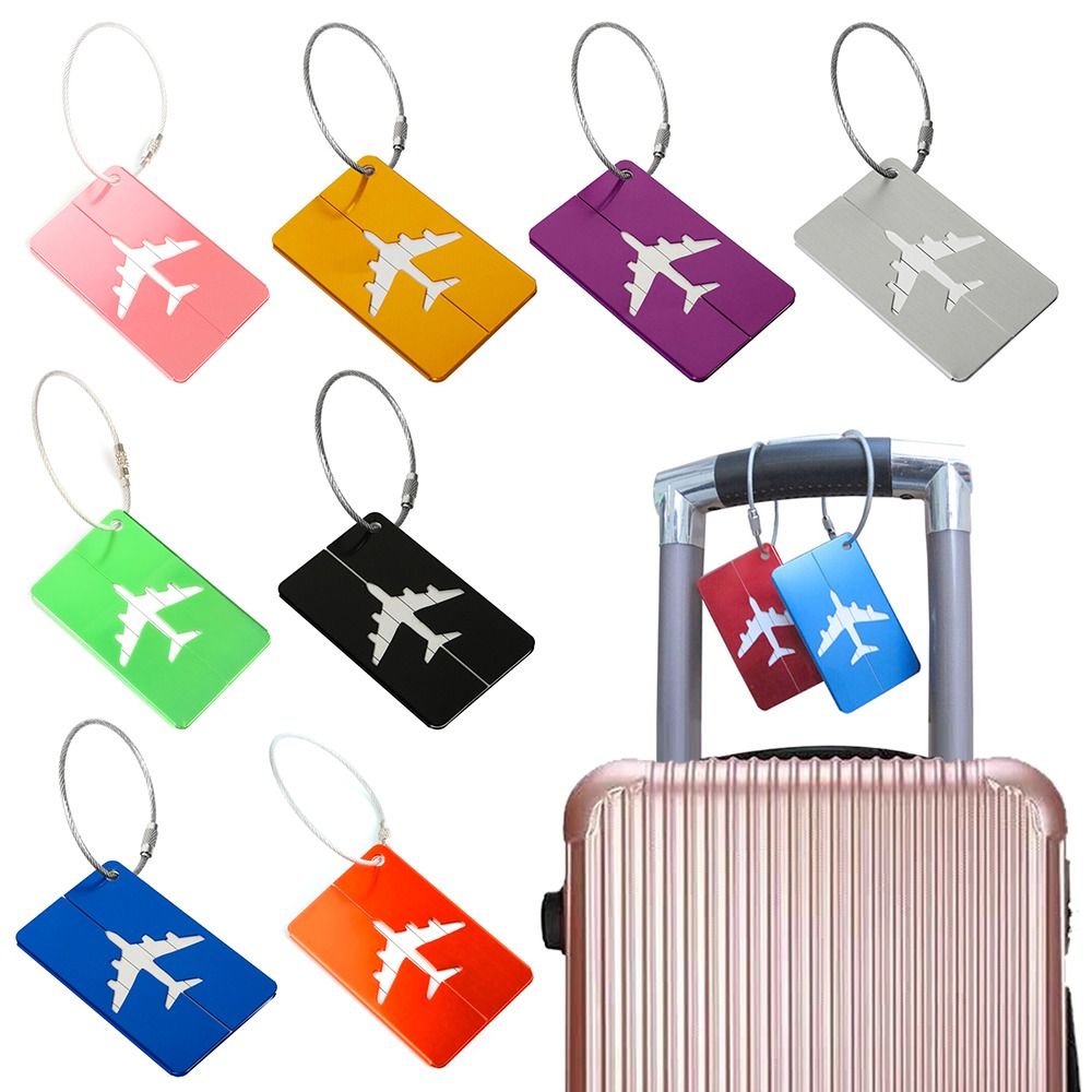 Travel Accessories Personalised - Алюминиевые бирки для багажа для путешествий,