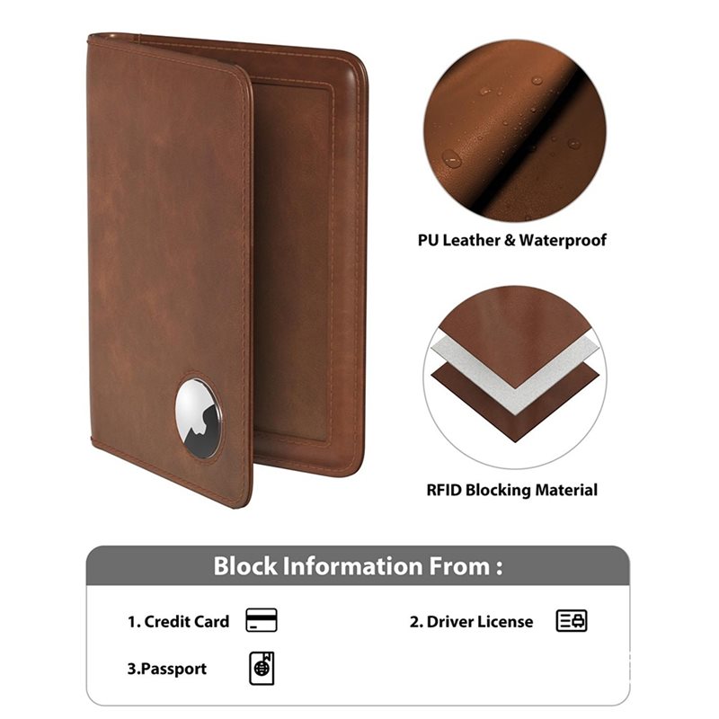 Держатель для паспорта ABRT с  – обзор и цена Travel Accessories Wallet