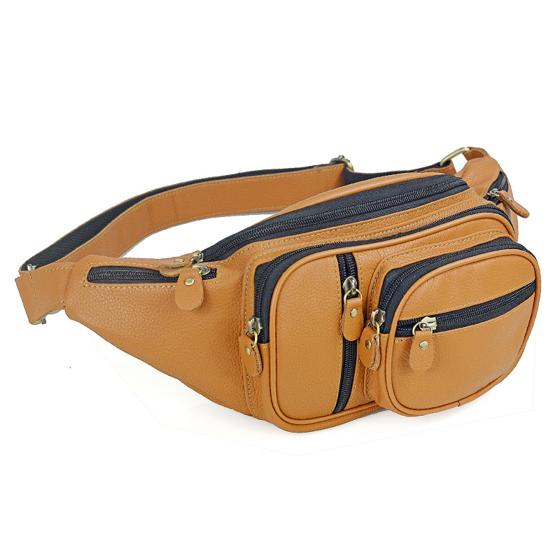 Мужские поясные сумки из натур – обзор и цена Travel Accessories Leather