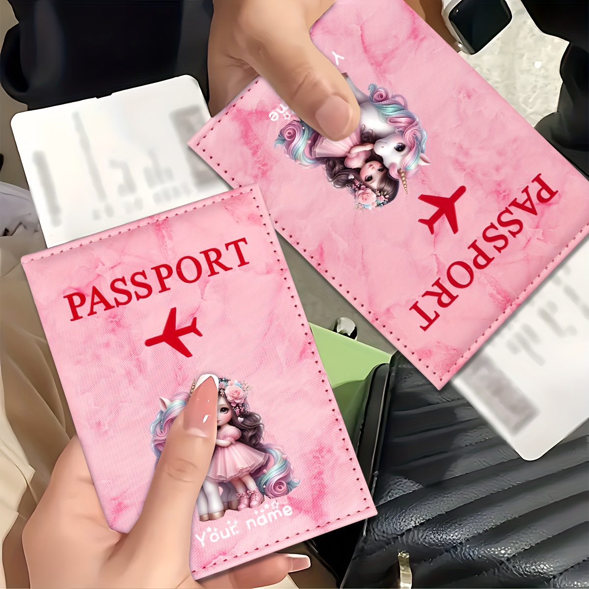 Обложка для паспорта из искусс – обзор и цена Travel Accessories Personalised