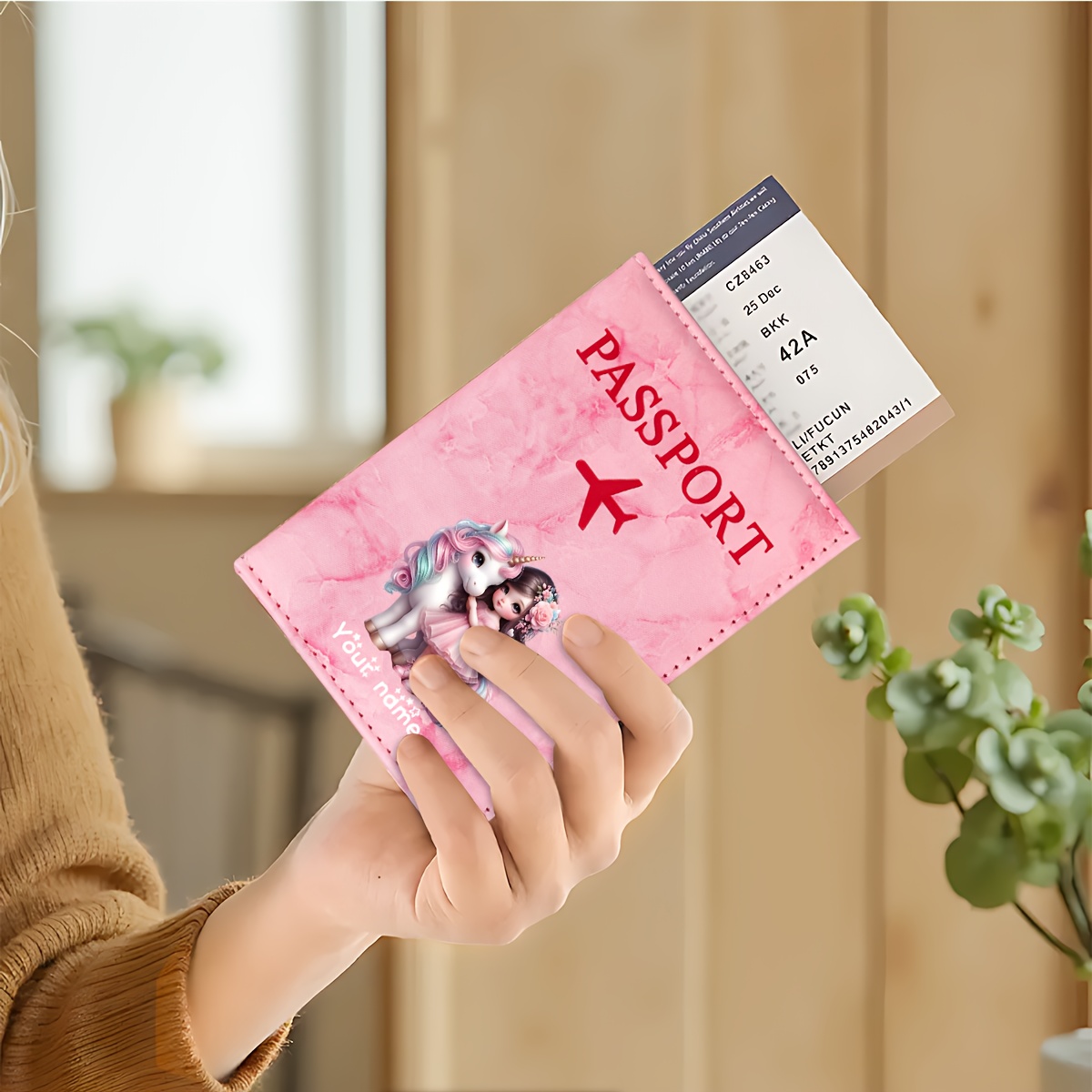 Обложка для паспорта из искусс – обзор и цена Travel Accessories Personalised