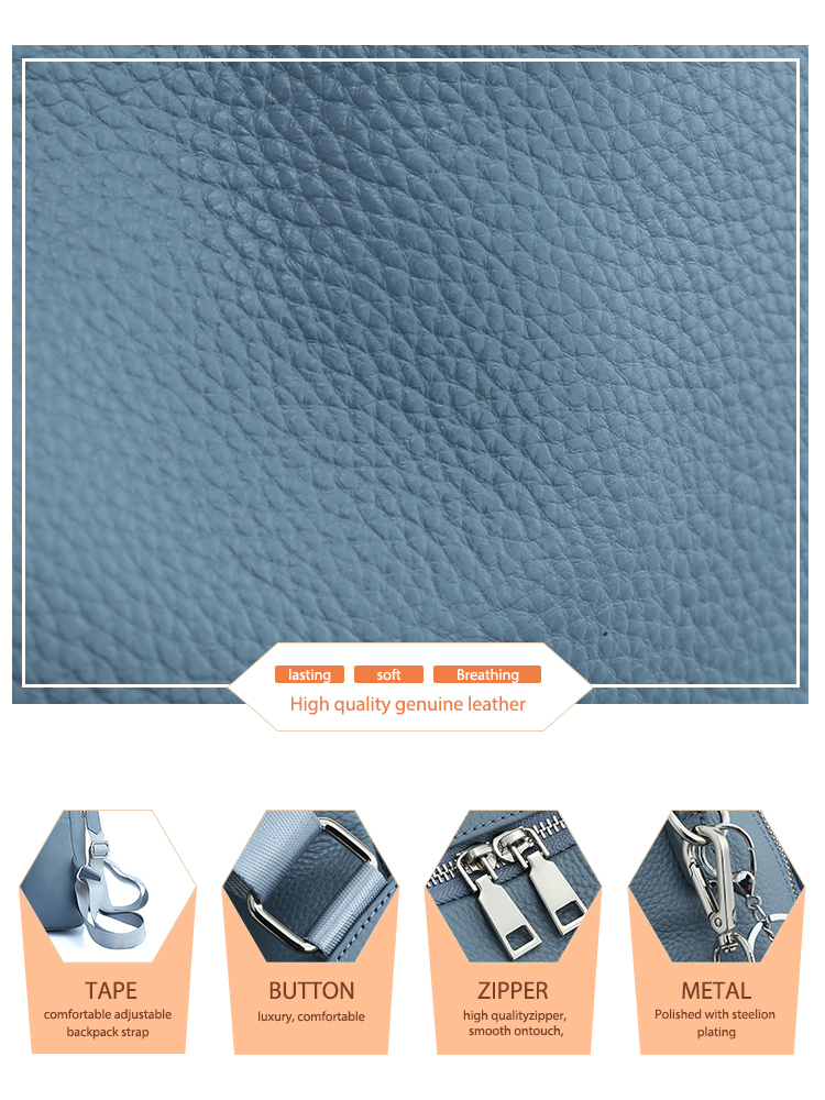 Женский рюкзак Zency из натура – обзор и цена Travel Accessories Leather