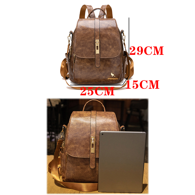 Женский рюкзак для колледжа, д – обзор и цена Travel Accessories Leather