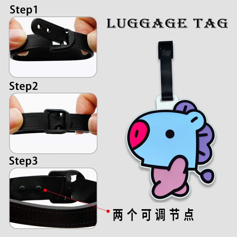 Милый брелок BT21 с персонажам – обзор и цена It Travel Accessories