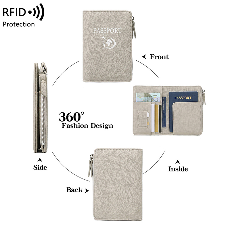 Женский RFID-кошелек для паспо – обзор и цена Travel Accessories Wallet