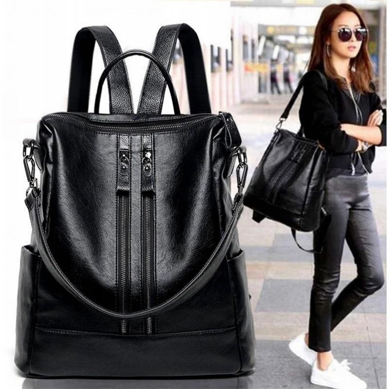 Женский рюкзак из мягкой кожи, – обзор и цена Travel Accessories Leather
