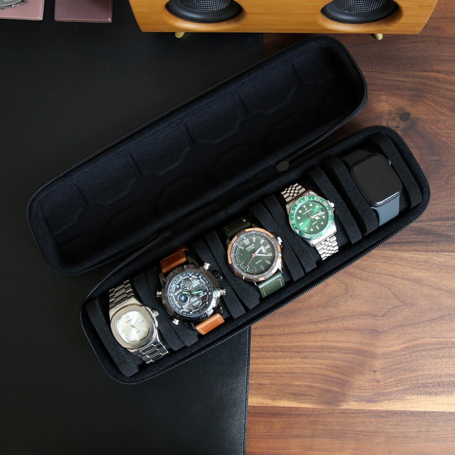 Органайзер для часов для мужчи – обзор и цена Travel Accessories Box