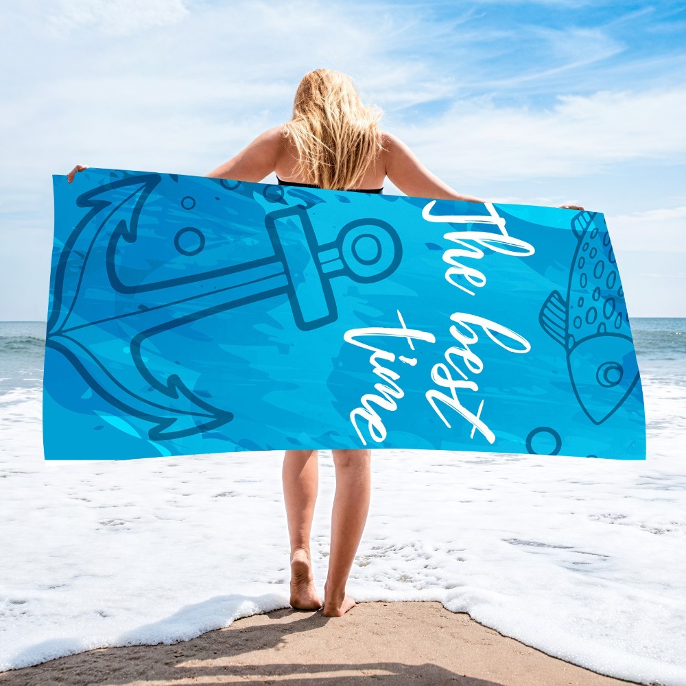 Пляжное полотенце Anchor 70x14 – обзор и цена Travel Towel Quick Dry