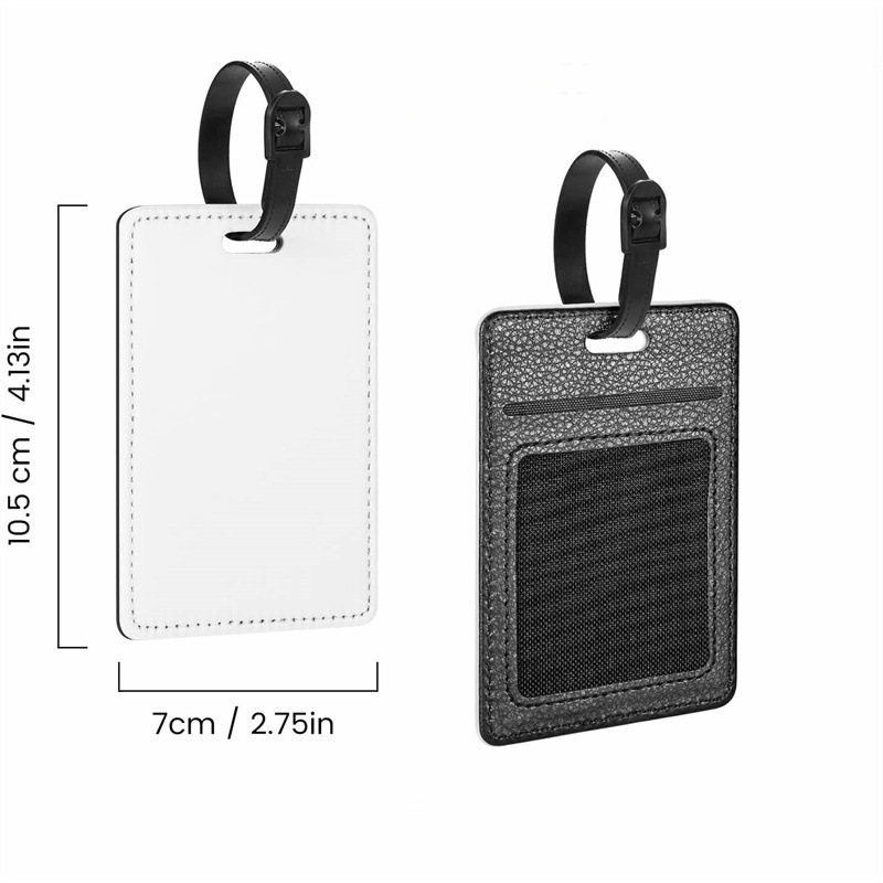 Багажные бирки из искусственно – обзор и цена Luggage Tag Leather
