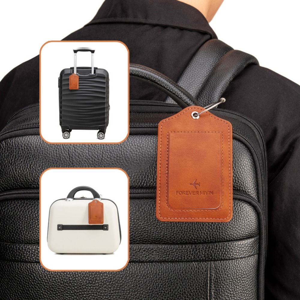 Универсальные кожаные багажные – обзор и цена Luggage Tag Leather