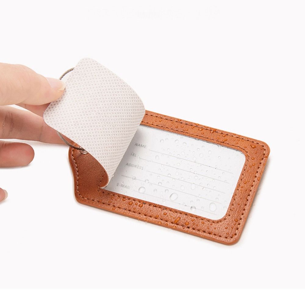 Универсальные кожаные багажные – обзор и цена Luggage Tag Leather