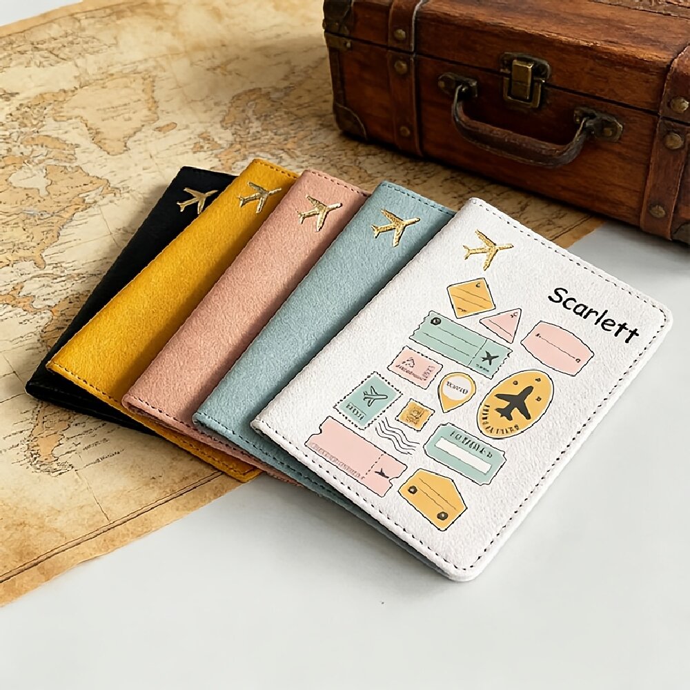 Обложка для паспорта с именем  – обзор и цена Travel Accessories Wallet