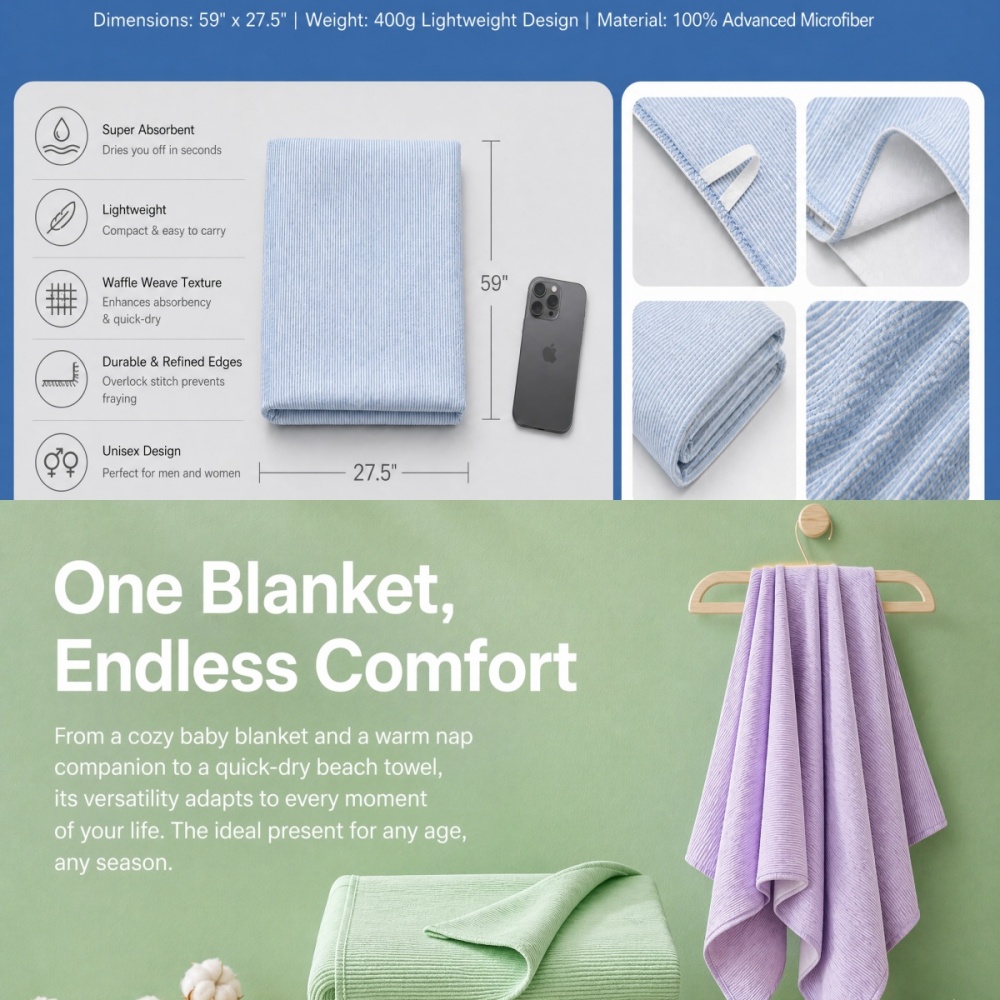 BRLPONVE 100% хлопковое полоса – обзор и цена Travel Towel Quick Dry