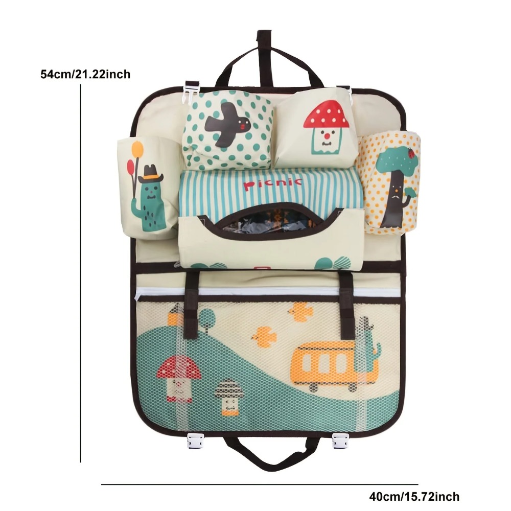 Органайзер-коврик для заднего  – обзор и цена Car Seat Travel Bag