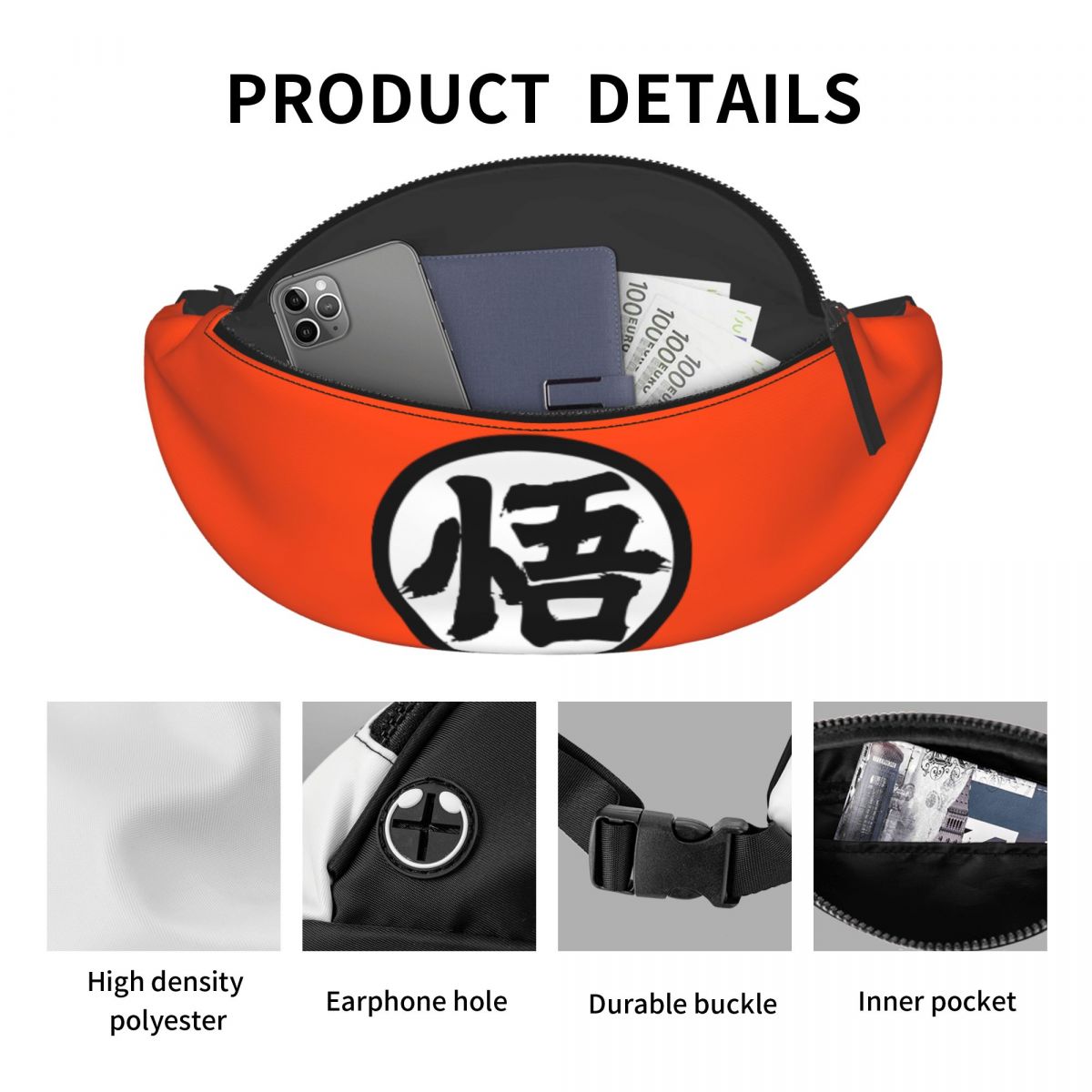 Поясная сумка-бананка Custom N – обзор и цена Travel Accessories Bag For Men
