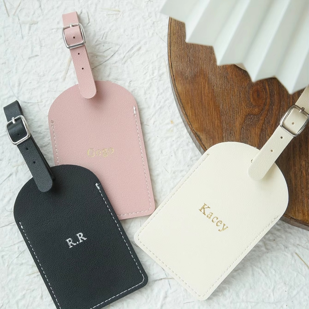 Персонализированная именная би – обзор и цена Luggage Tag Leather