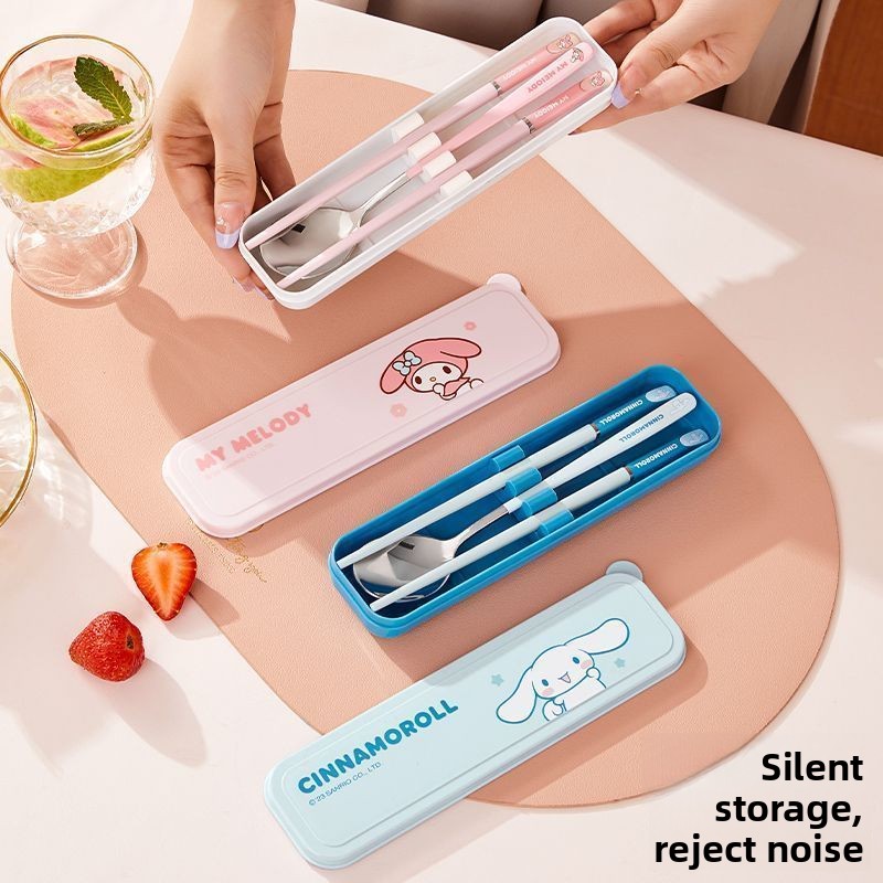 Милый мультяшный набор столовы – обзор и цена Travel Accessories In Japan