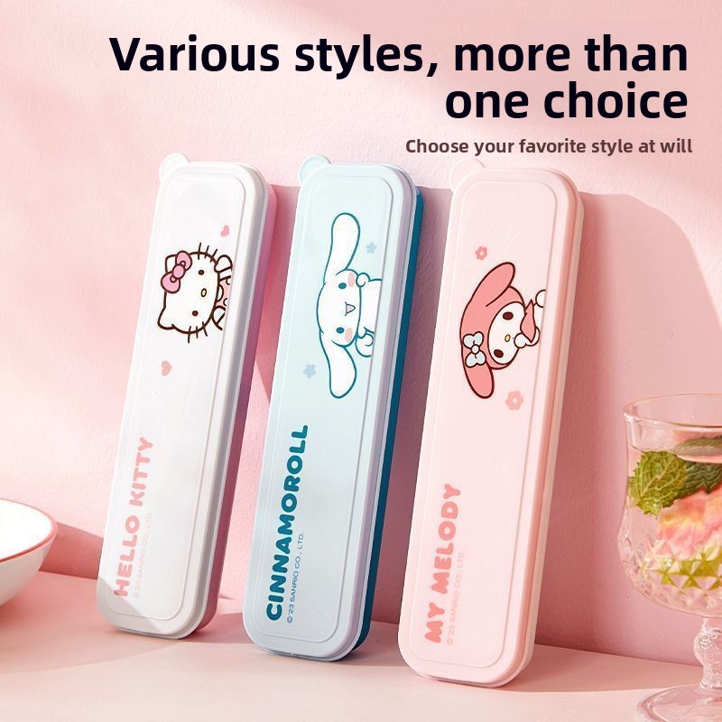 Милый мультяшный набор столовы – обзор и цена Travel Accessories In Japan