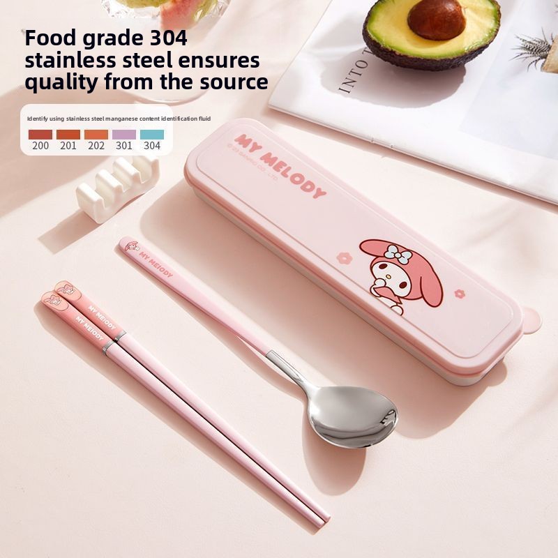 Милый мультяшный набор столовы – обзор и цена Travel Accessories In Japan