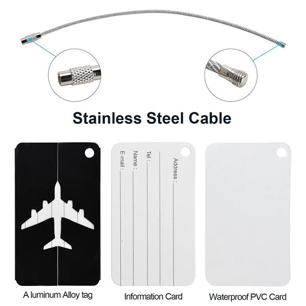 Алюминиевые бирки для багажа д – обзор и цена Travel Accessories Personalised
