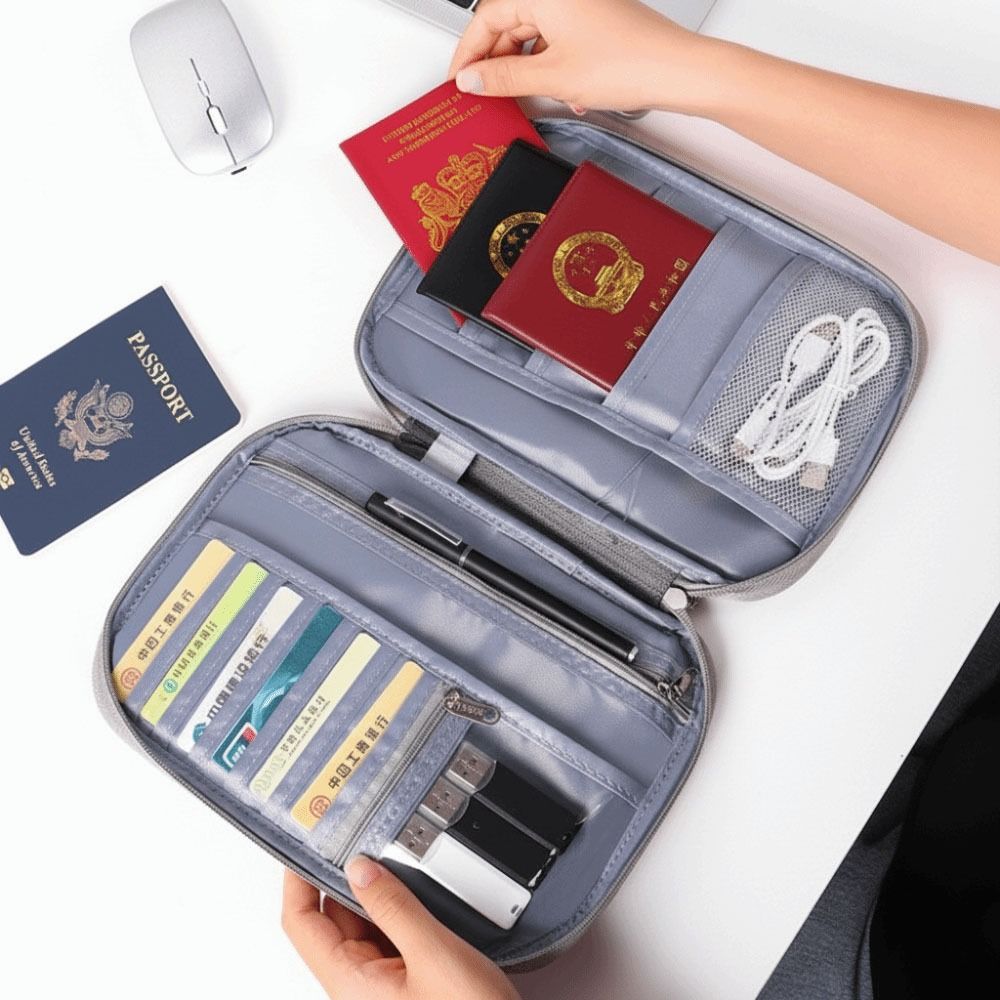 Креативная однотонная сумка дл – обзор и цена Travel Accessories Bag For Men