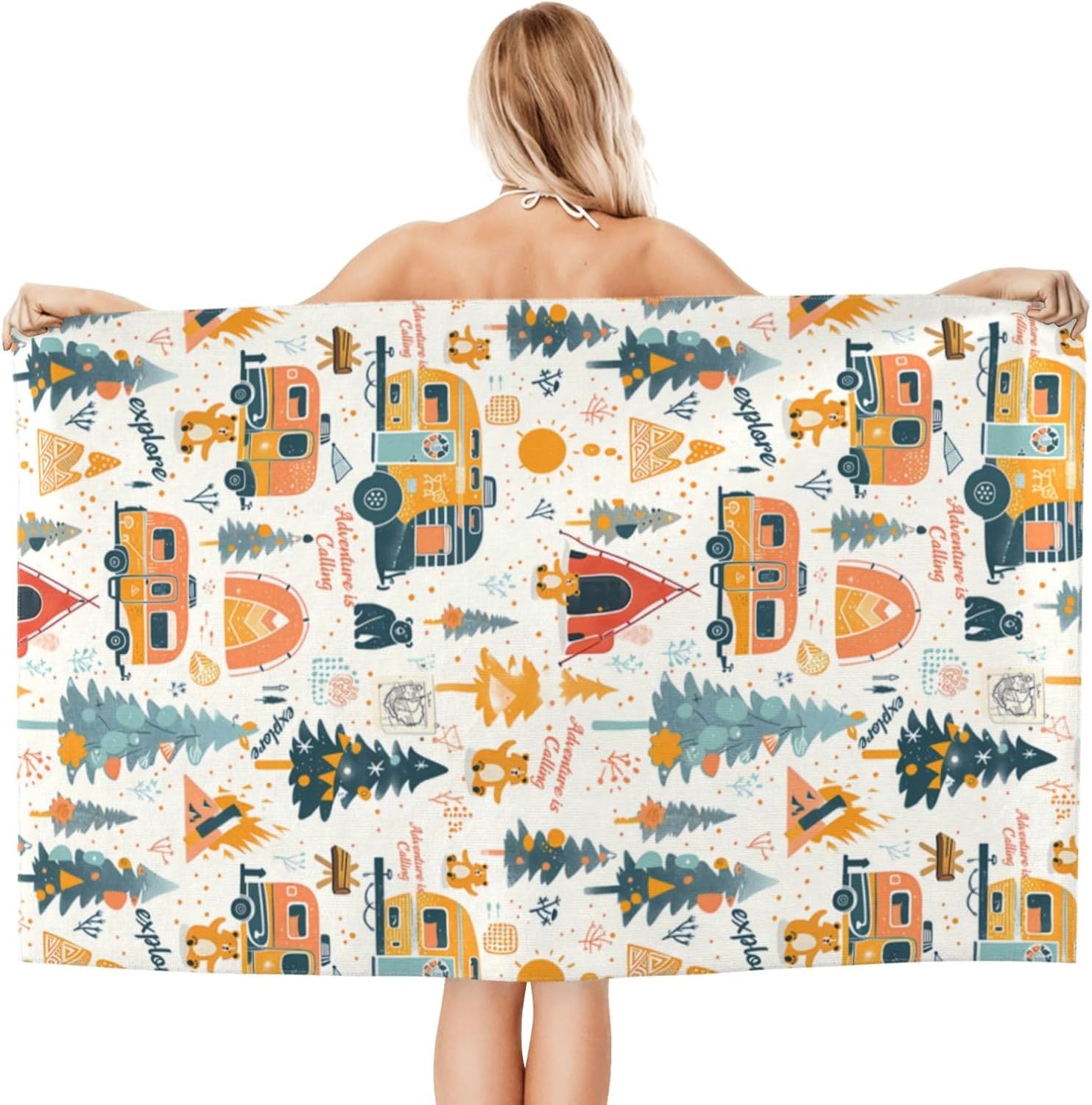 Пляжное полотенце для кемпинга – обзор и цена Travel Towel Quick Dry
