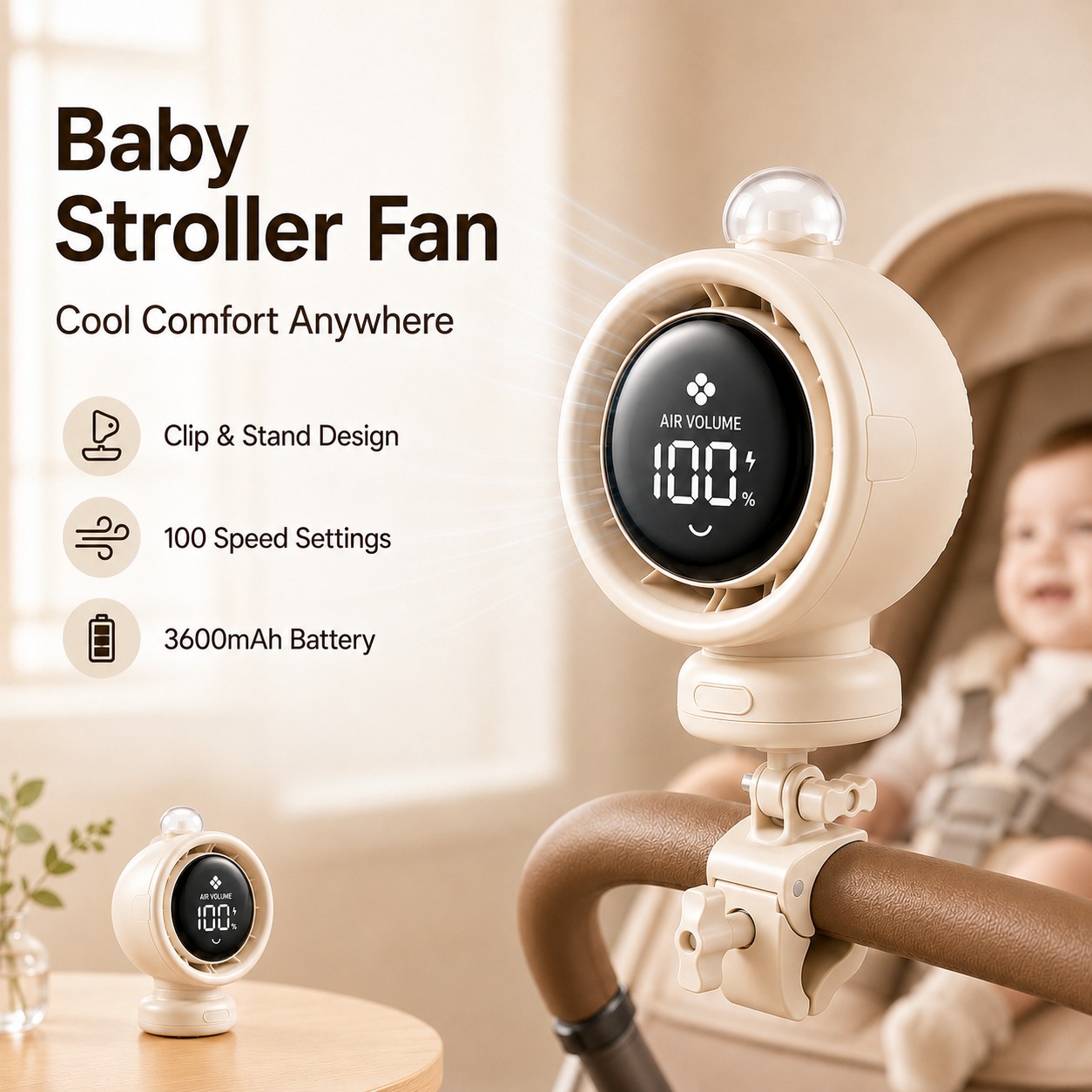 Новый портативный вентилятор д – обзор и цена Car Seat Travel Bag